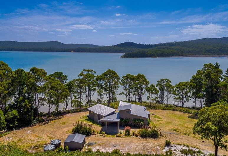 Bruny Island · above Cloudy Bay